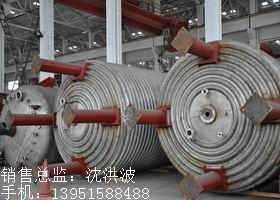 外盘半管加热反应釜 内盘管加热反应釜