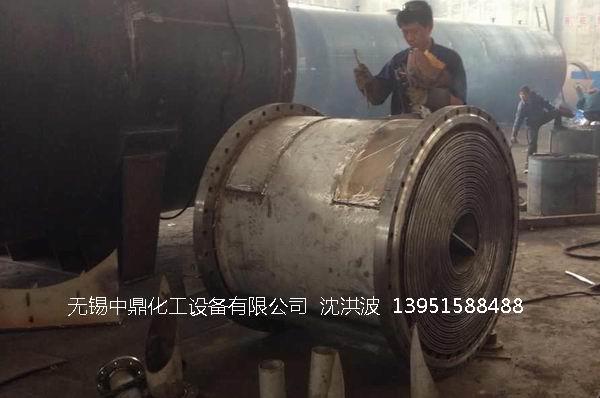 螺旋板式换热器 螺旋板换热器 卷板式冷凝器