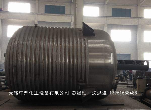 外盘半管加热反应釜 内盘管加热反应釜