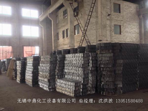 不锈钢孔板波纹填料 孔板填料 孔板波纹填料