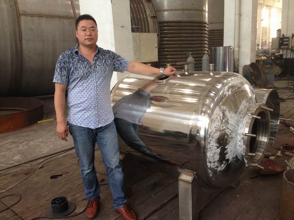 抛光储罐 GMP药品储罐 QS食品储罐 洁净罐