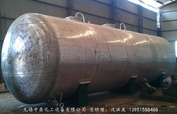 浓硝酸储罐、铝储罐、浓硝酸高位槽、铝高位槽、浓硝酸计量罐