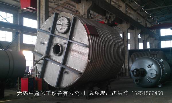外盘半管加热反应釜 内盘管加热反应釜