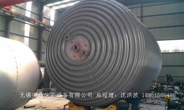 外盘半管加热反应釜 内盘管加热反应釜