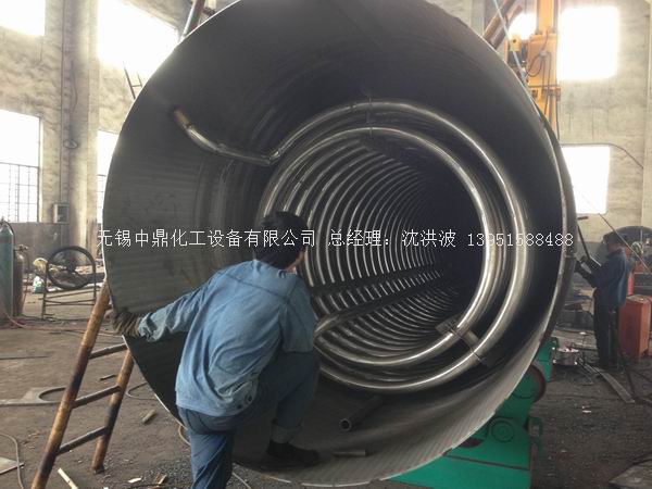 不锈钢盘管加热储罐 外盘管加热储罐 内盘管加热储罐