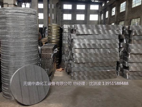 不锈钢丝网波纹填料 丝网填料 丝网波纹填料