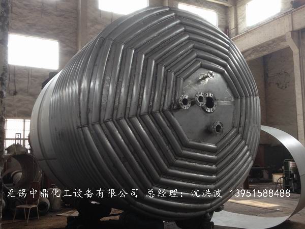 外盘半管加热反应釜 内盘管加热反应釜