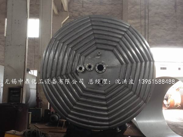 外盘半管加热反应釜 内盘管加热反应釜