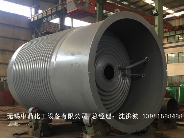 外盘半管加热反应釜 内盘管加热反应釜