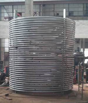 外盘半管加热反应釜 内盘管加热反应釜