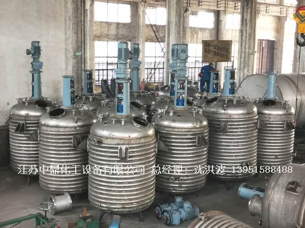 湖南某化工企业 20台外盘管反应釜