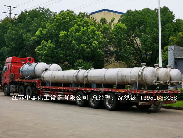 8台列管式换热器 管壳式再沸器 列管式冷凝器