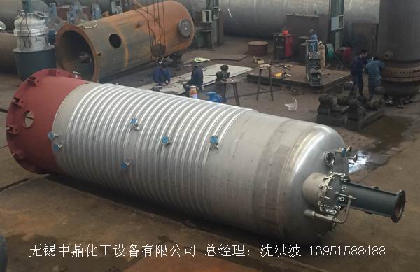外盘半管加热反应釜 内盘管加热反应釜