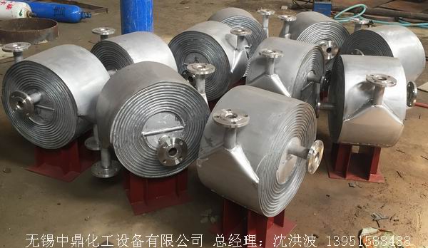 螺旋板式换热器 螺旋板换热器 卷板式冷凝器