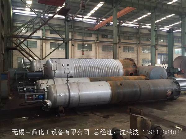 外盘半管加热反应釜 内盘管加热反应釜