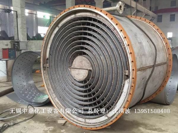 可拆卸式螺旋板换热器 三型可拆螺旋板式换热器