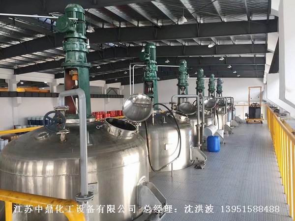 酚醛树脂反应釜 不饱和聚酯树脂反应釜