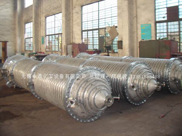 外盘管式刮板薄膜蒸发器