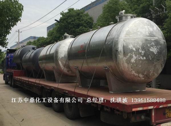 浓硝酸储罐、铝储罐、浓硝酸高位槽、铝高位槽、浓硝酸计量罐